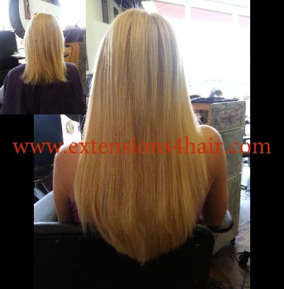 Hair extensions, Human hair extensions, keratin tipped hair extensions, Woodland Hills.