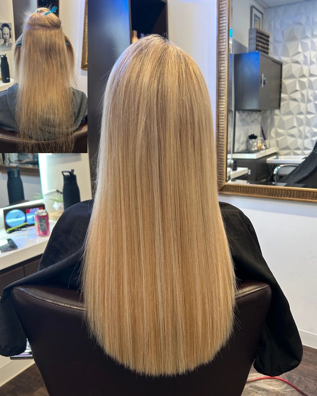 Hair extensions, Human hair extensions, keratin tipped hair extensions, Woodland Hills.